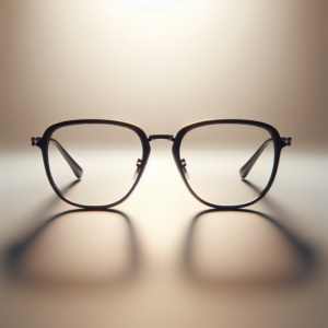 czarne okulary korekcyjne