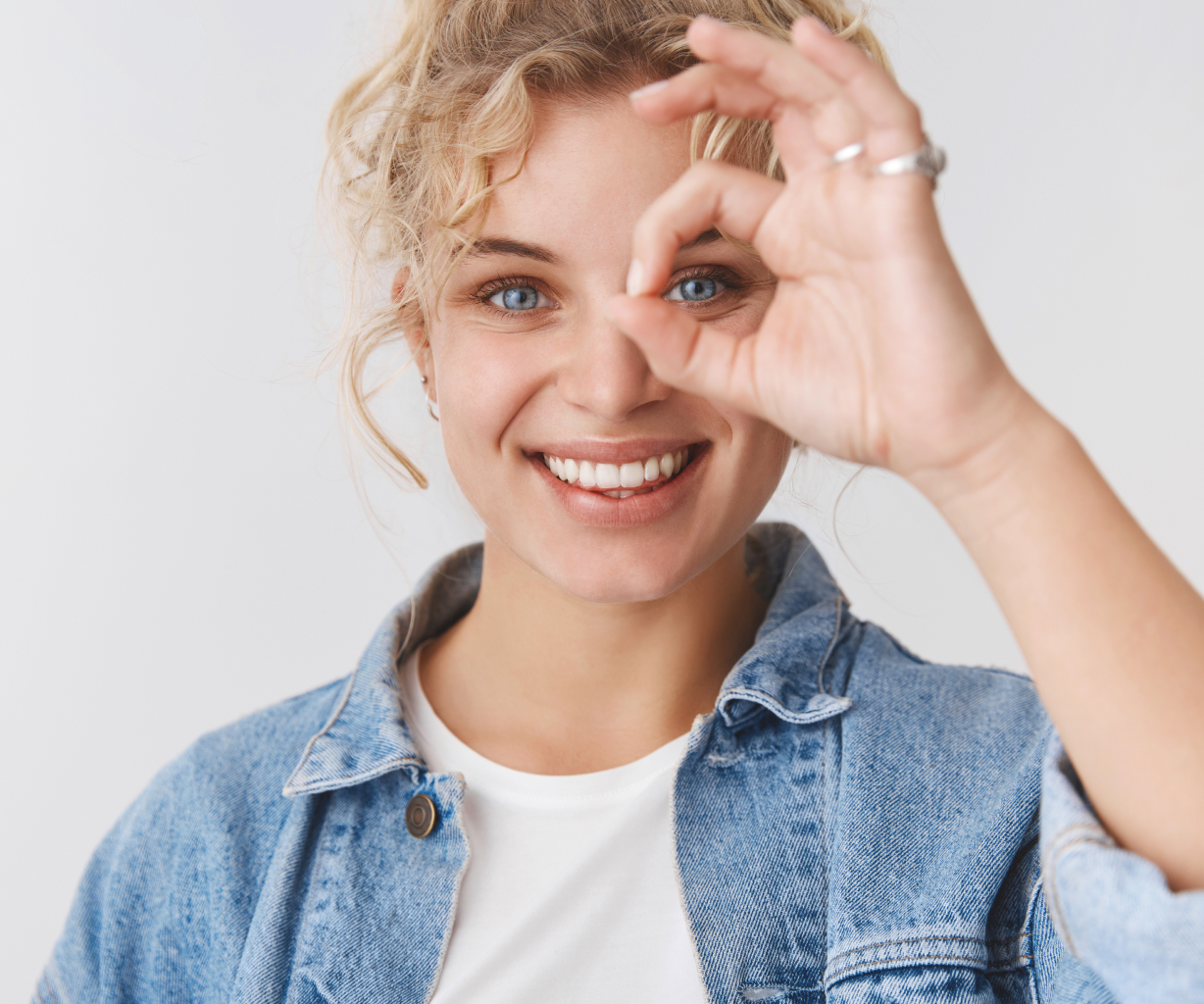 Uśmiechnięta kobieta