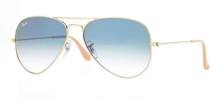 RB 3025 AVIATOR LARGE METAL 0013F-2